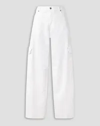 Haikure Bethany boyfriend cargo jeans - White White