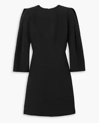 Akris Linen mini dress - Black Black