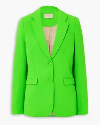 Christopher Kane Chroma wool-crepe blazer - Green Green