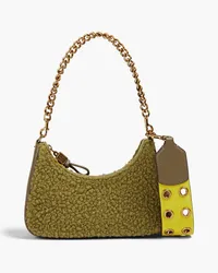 Tory Burch Mercer bouclé shoulder bag - Green Green