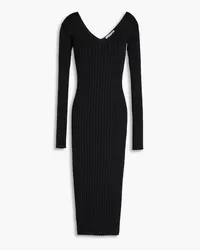 Acne Studios Ribbed-knit dress - Black Black