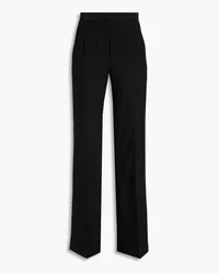 Alberta Ferretti Crepe straight-leg pants - Black Black