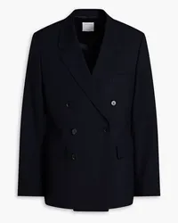 Sandro Double-breasted wool suit jacket - Blue Blue