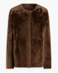 Yves Salomon Shearling jacket - Brown Brown