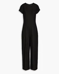 Totême Linen-blend jumpsuit - Black Black