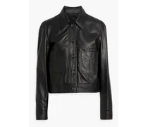 Clarisse leather jacket - Black