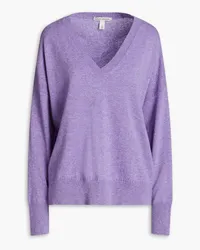 Autumn Cashmere Oversized cashmere sweater - Purple Purple