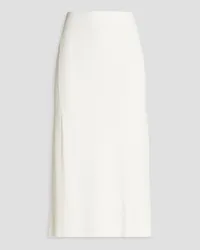 Zimmermann Ribbed-knit midi skirt - White White