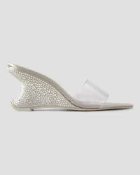 Cult Gaia Isabella PVC mules - White White