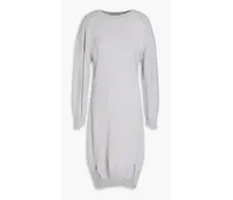 Mélange wool dress - Gray