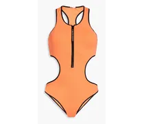 Florida cutout swimsuit - Orange