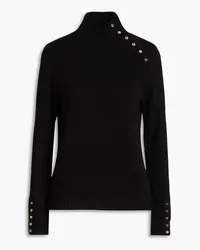 Maje Cashmere turtleneck sweater - Black Black