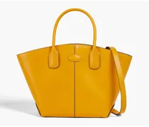Vaso leather tote - Yellow