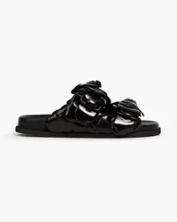 Valentino Garavani 03 Rose Edition Atelier leather sandals - Black Black