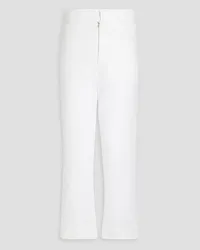 Maison Margiela Silk-georgette pants - White White