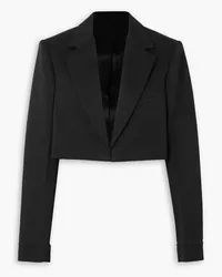 Victoria Beckham Cropped wool blazer - Black Black