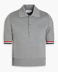 Thom Browne Cotton polo shirt - Gray Gray