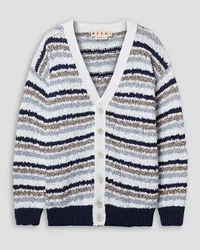 Marni Striped cotton cardigan - White White