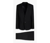 Wool-blend suit - Black