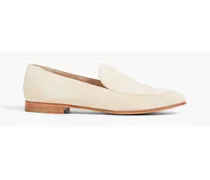Gianvito Rossi Marcel suede loafers - Neutral Neutral