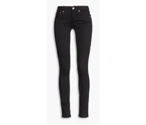 Mid-rise skinny jeans - Black