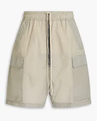 Rick Owens Cargobela zip-detailed ripstop shorts - Gray Gray