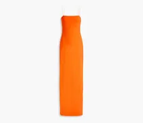 Alice Olivia - Nelle cutout jersey maxi dress - Orange