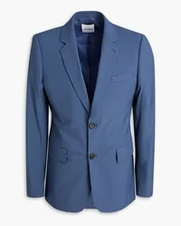 Sandro Wool-blend blazer - Blue Blue