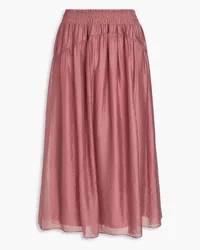 Vince TENCEL-blend™ organza midi skirt - Pink Pink