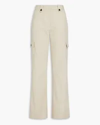 Claudie Pierlot Cotton-blend twill cargo pants - Neutral Neutral