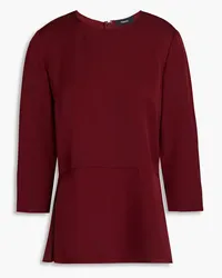 Theory Malydie silk blouse - Burgundy Burgundy