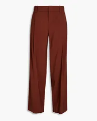 Vince EcoVero™-blend twill wide-leg pants - Red Red