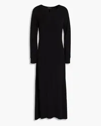 James Perse Jersey midi dress - Black Black