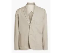 Alex Mill Cotton and linen-blend suit jacket - Neutral Neutral