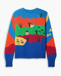 Suzie Kondi Topio intarsia cashmere sweater - Multicolor Multicolor