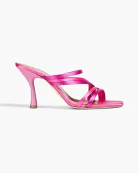 Malone Souliers Tami 90 satin sandals - Pink Pink