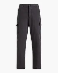 James Perse Cotton-twill cargo pants - Gray Gray