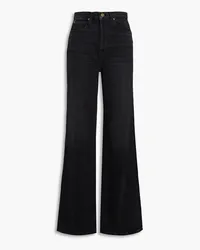 Frame Denim The 1978 high-rise wide-leg jeans - Black Black