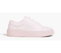 Faux leather sneakers - Pink