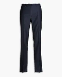 Slowear Incotex Sharkskin slim-fit wool pants - Blue Blue