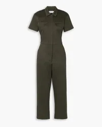 Rivet Utility Worker cotton-blend twill jumpsuit - Green Green