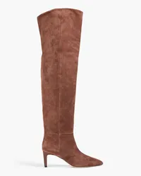 Paris Texas Stiletto 60 suede over-the-knee boots - Brown Brown