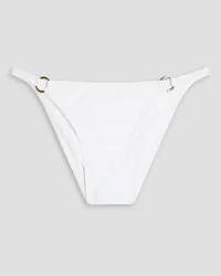 Melissa Odabash St Barts low-rise bikini briefs - White White