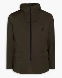 Emporio Armani Shell hooded jacket - Green Green