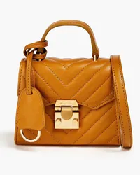 Mark Cross Quilted leather tote - Brown Brown