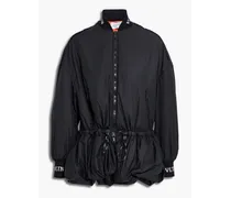Garavani - Gathered shell bomber jacket - Black