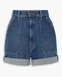 Mother The Patch Rambler denim shorts - Blue Blue