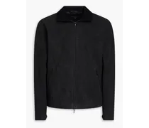 Grant suede jacket - Black