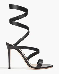 Gianvito Rossi Opera leather sandals - Black Black