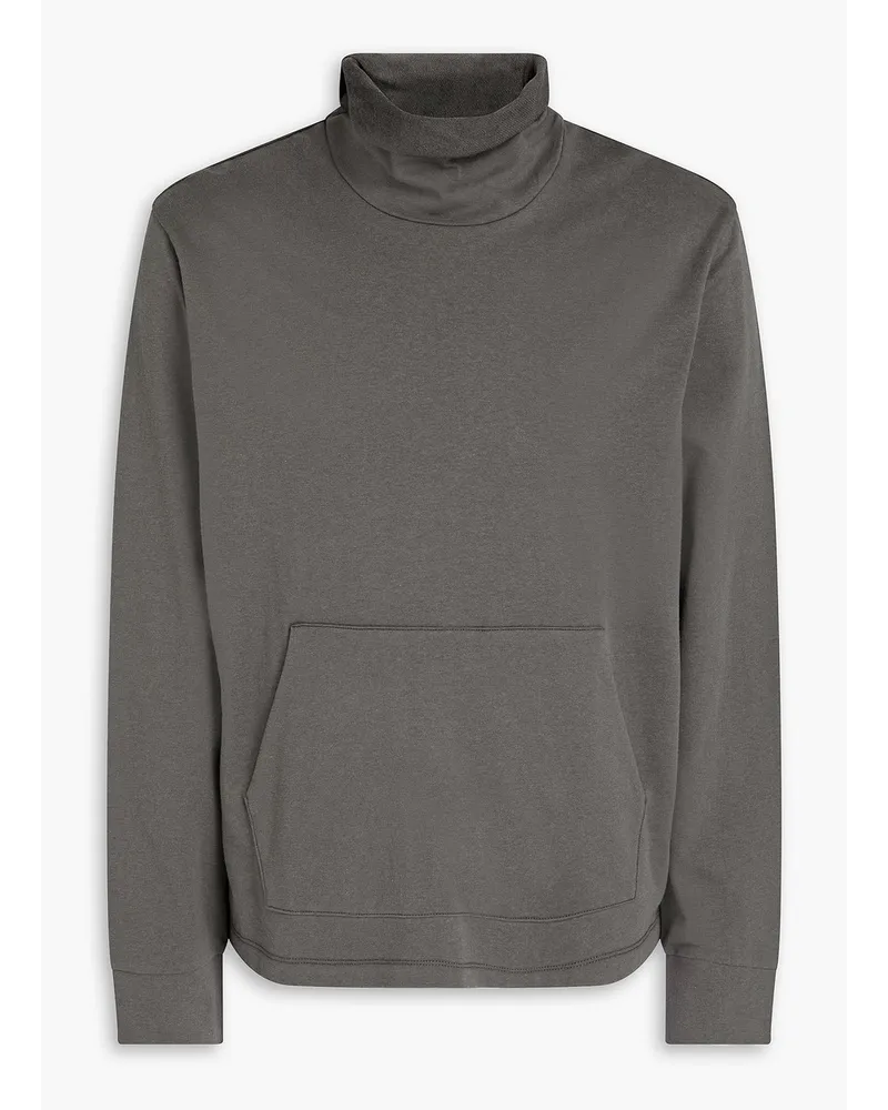 James Perse French cotton-terry sweatshirt - Gray Gray